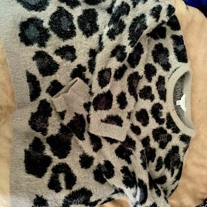 Cheetah sweater